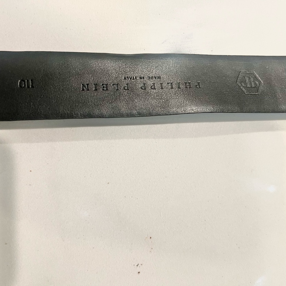 Philipp Plein Black Skull Belt - Picture 6 of 8
